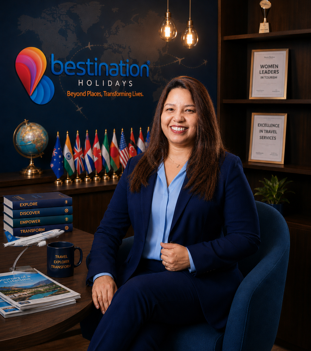 Jeena Fernandez Bestination Holidays CEO